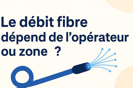 Quel débit fibre optique moyen en France en 2026 ?