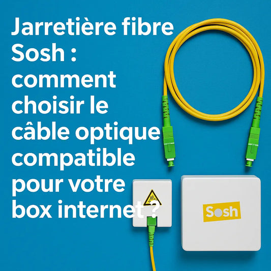 Jarretière fibre Sosh : comment choisir le câble optique compatible pour votre box internet ? HiddenLine
