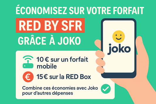 Joko Red SFR : Parrainage 15€ pour Box et 10€ Mobile
