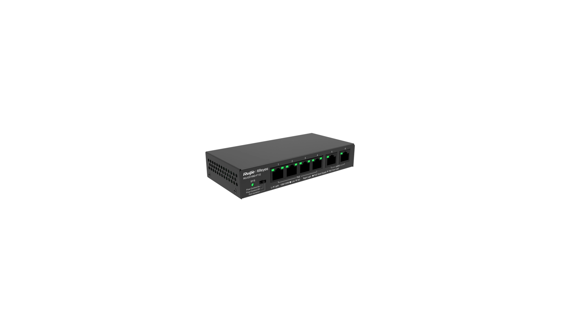 Switch Reyee ES106D-PV2 4 ports PoE