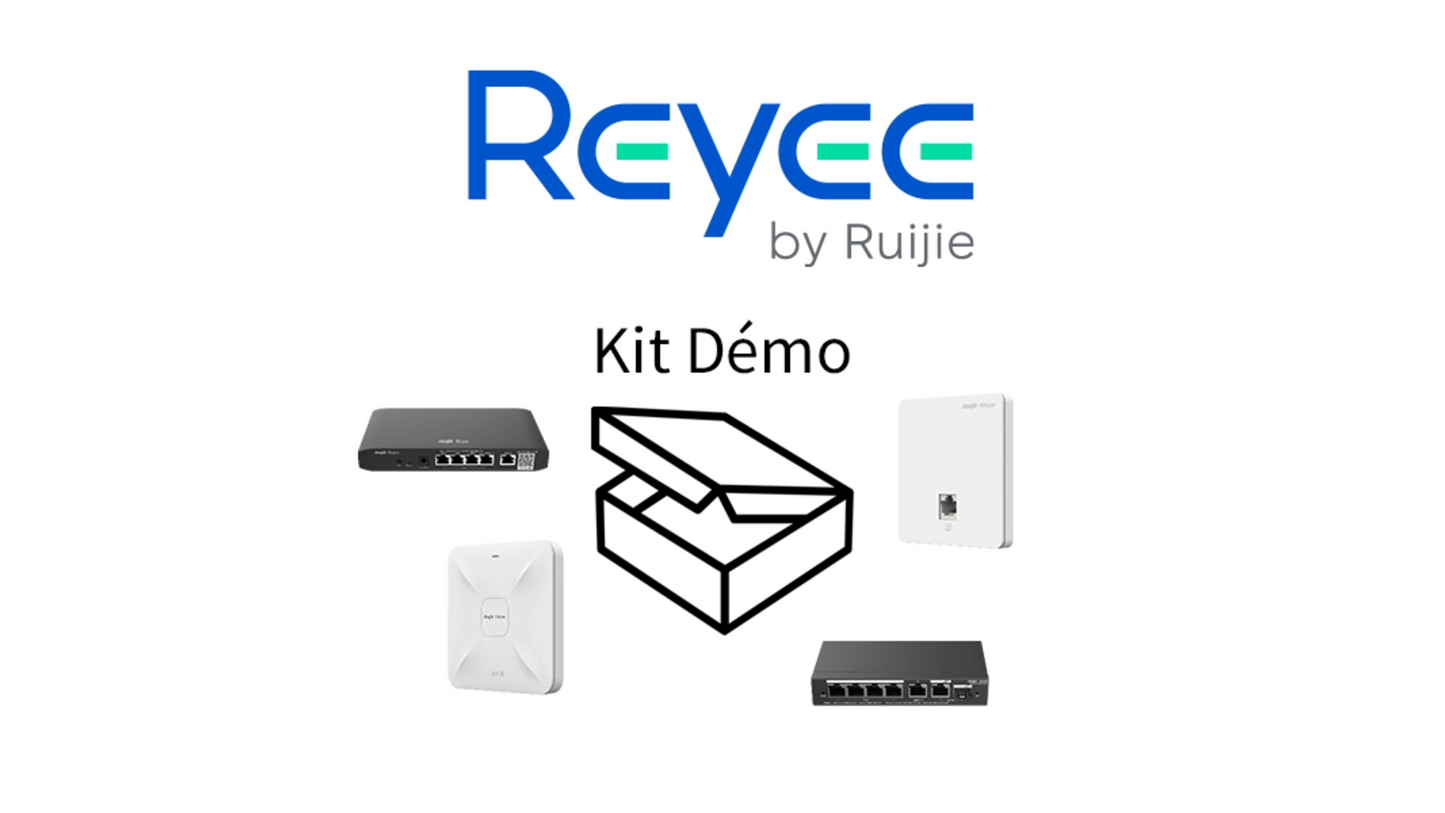 Kit de démonstration NFR Reyee — Routeur, Wi-Fi et switch pour tester l'écosystème Ruijie Cloud