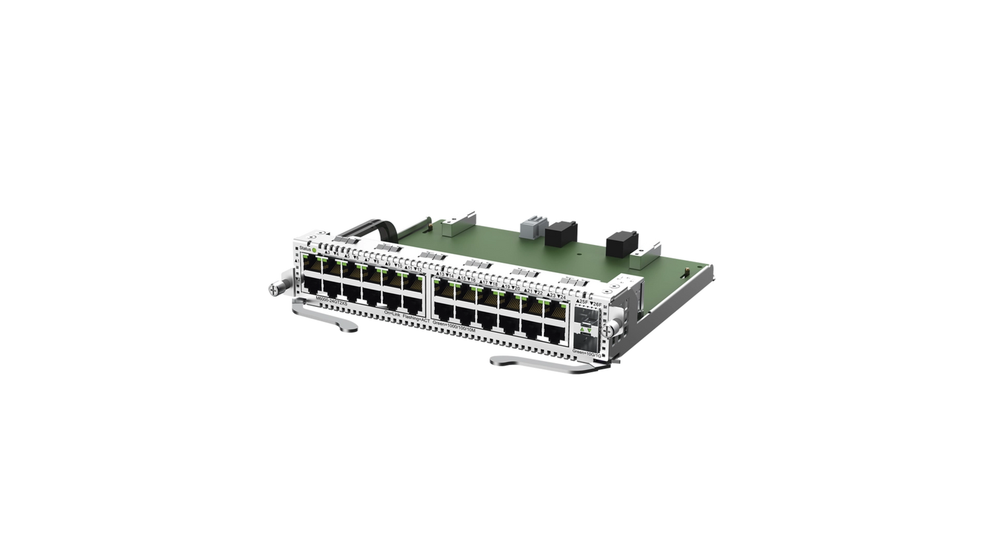 Carte d'extension 24 ports Gigabit RJ45 + 2×SFP+ 10G Reyee — châssis modulaire RG-NBS6002