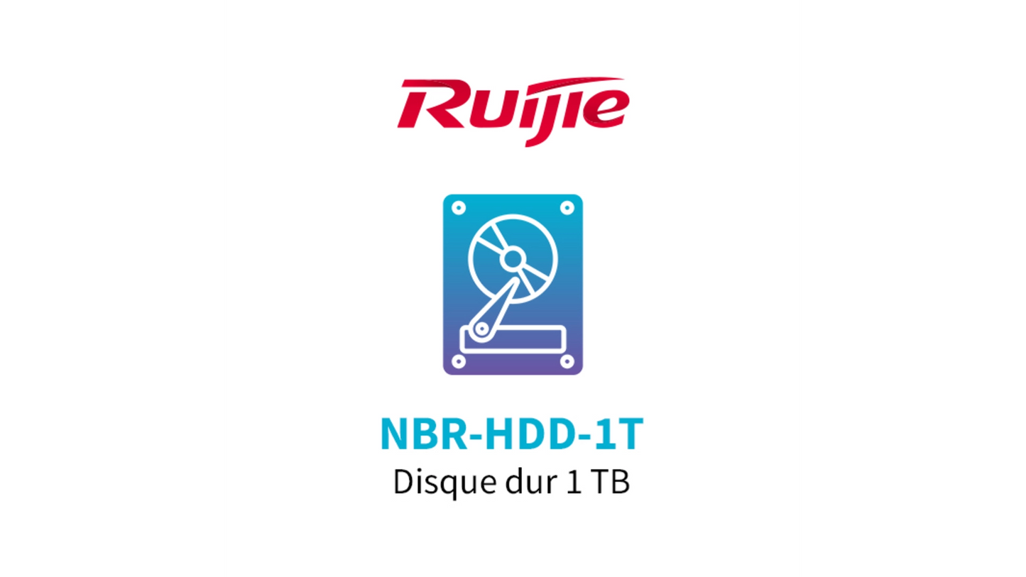 Disque dur 1 To Reyee NBR-HDD-1T — stockage local pour passerelles NBR6200