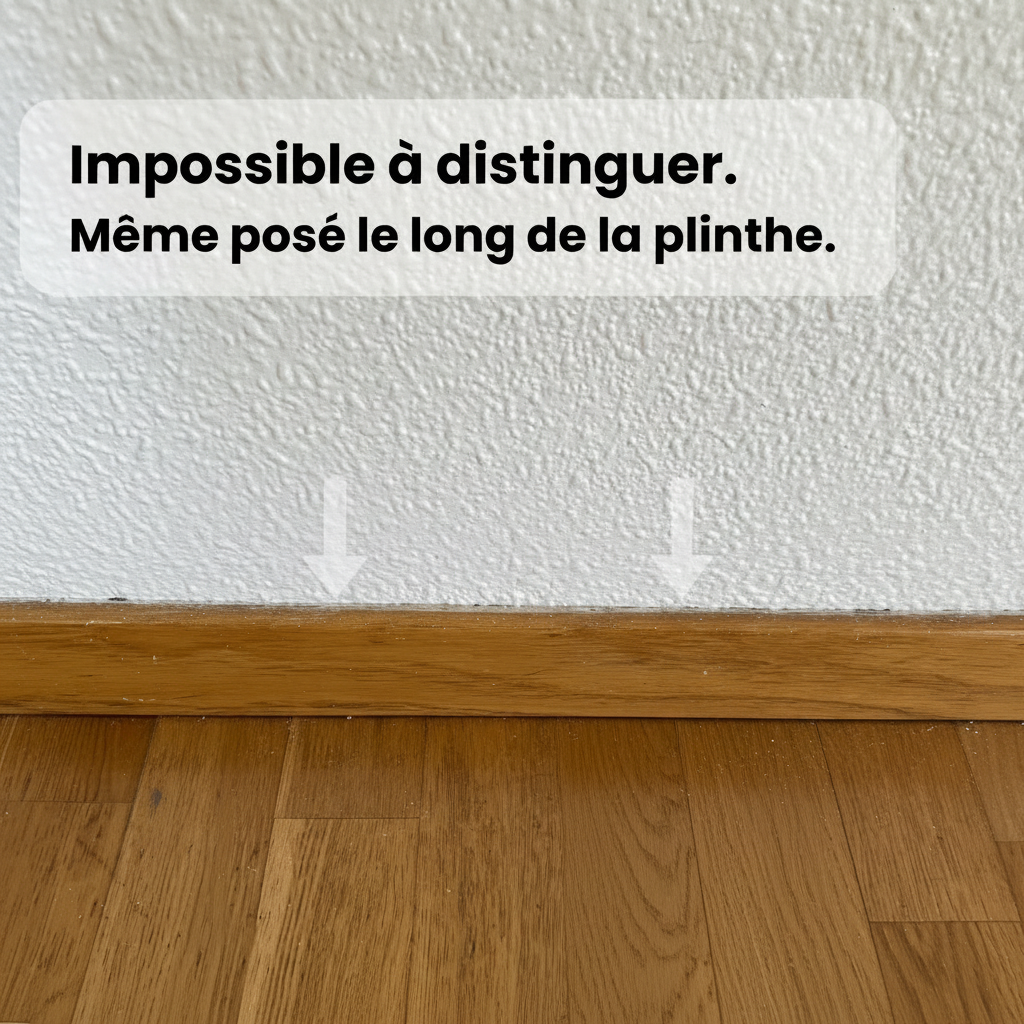 Rallonge Fibre Optique Invisible Sur Enrouleur - Octofibre