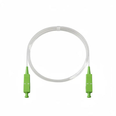 Câble Fibre Optique Invisible/discret - SC-APC / SC-APC (Jarretière Optique pour Box Orange / Bouygues / SFR )