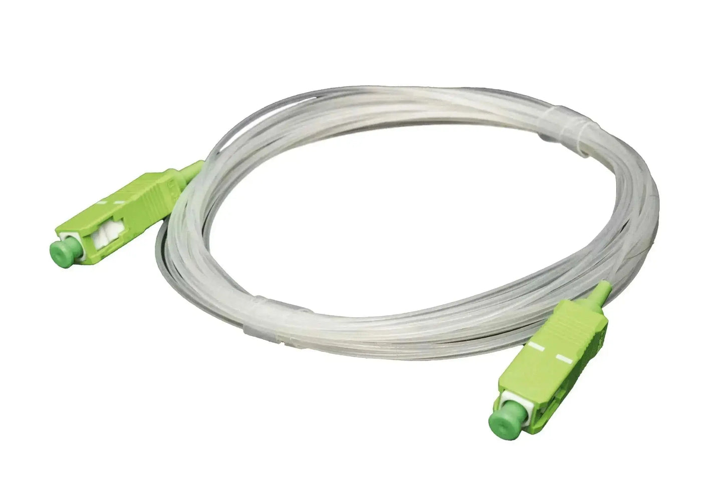 Câble Fibre Optique Invisible/discret - SC-APC / SC-APC (Jarretière Optique pour Box Orange / Bouygues / SFR )